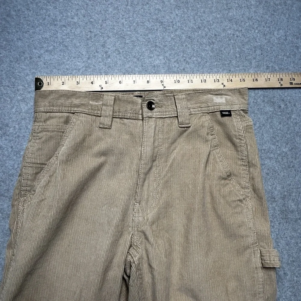 Vans Drill Chore Carpenter Pants Mens 30x30 Tan Corduroy Workwear Skate‎ Utility - Picture 7 of 10